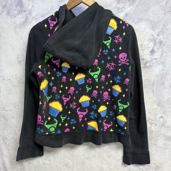 Vintage Invader Zim Hoodie Juniors XL 2007 Nickelodeon Sweatshirt Mighty Fine - Picture 2 of 16